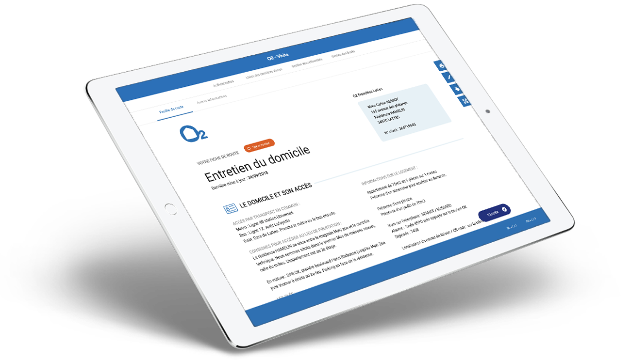 Expertise mobile - référence O2